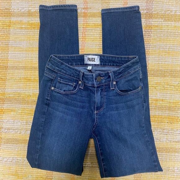 Paige Kylie Crop Low Rise Distressed Jeans Size 25 - Picture 6 of 11